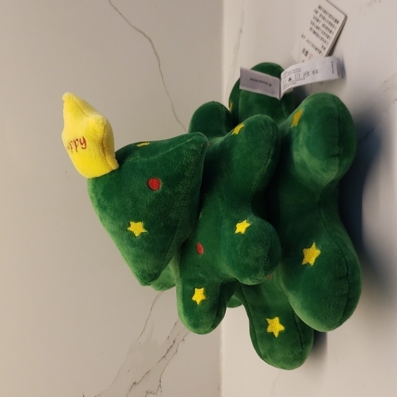 𝅺NWT Vintage MinisoLife Christmas Tree Plush Stuffed tree 12"h x 12"w - Picture 3 of 11